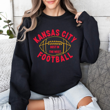 Load image into Gallery viewer, Kansas City Football Best In The West

