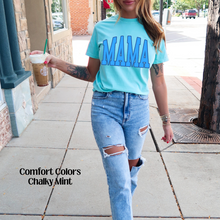 Load image into Gallery viewer, Blue Mama Comfort Colors Chalky Mint
