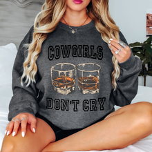 Load image into Gallery viewer, Cowgirls Don&#39;t Cry Heather Dark Gray
