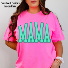 Load image into Gallery viewer, Green Mama Comfort Colors Neon Pink
