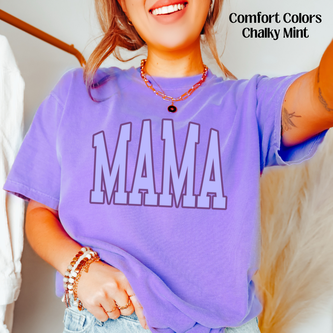 Purple Mama Comfort Colors Violet